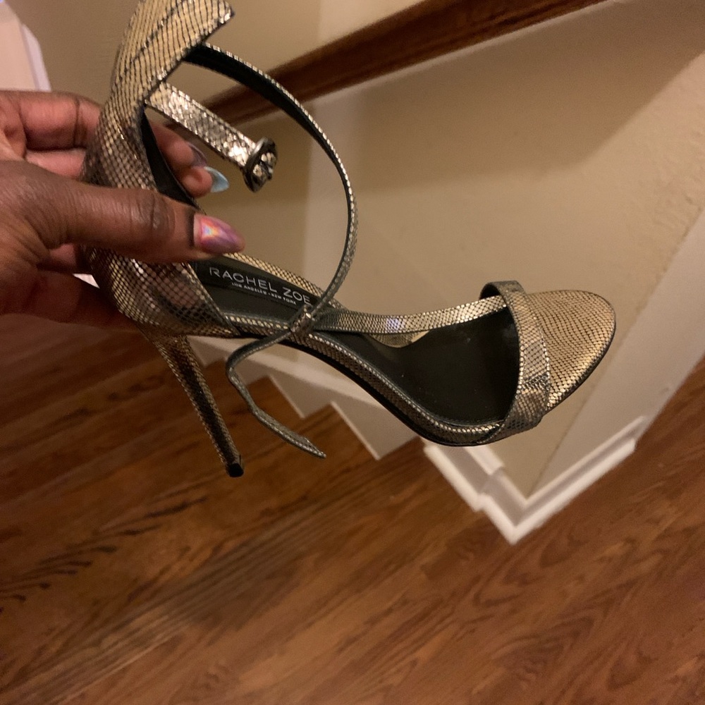 Rachel Zoe Women's Snakeskin Pattern Heels